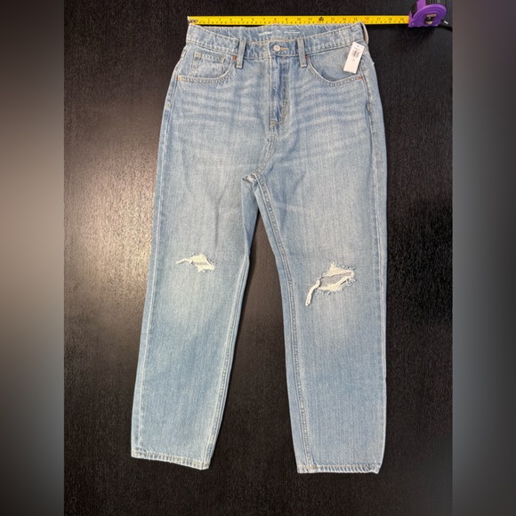 NWT Old Navy Slouchy Jeans Size 16 Plus Girls or 8 Women’s - Picture 6 of 8
